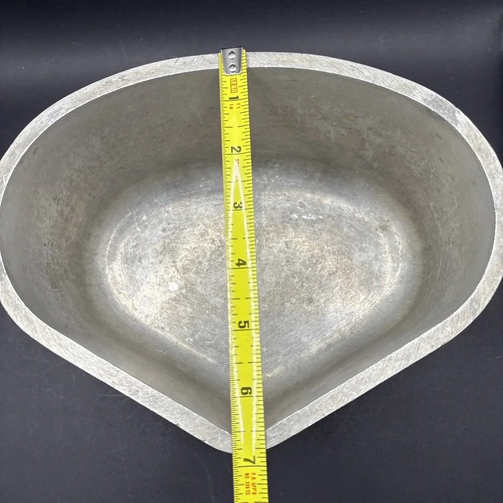 Vintage Pewter-Look Metalware Lot - Guardian Service Pot & Duratale Platter